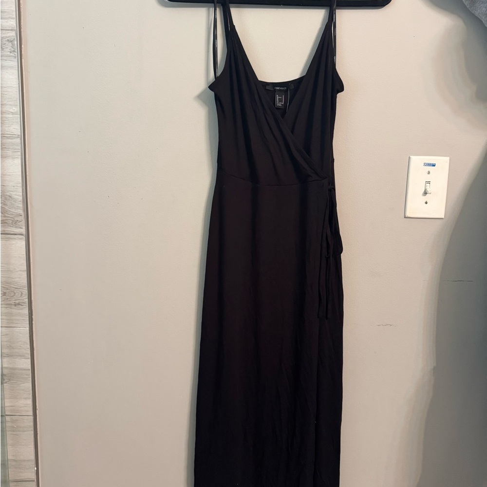 Forever 21 Elegant Black Maxi Dress